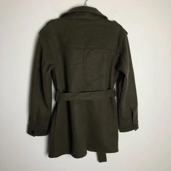 NWT 7 For All Mankind Waist Tie Shacket Shirt Jacket - Picture 7 of 7